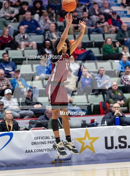 Thumbnail 3 in Kingston vs Green Tech (NYSPHSAA Class AAA Semifinal) photogallery.