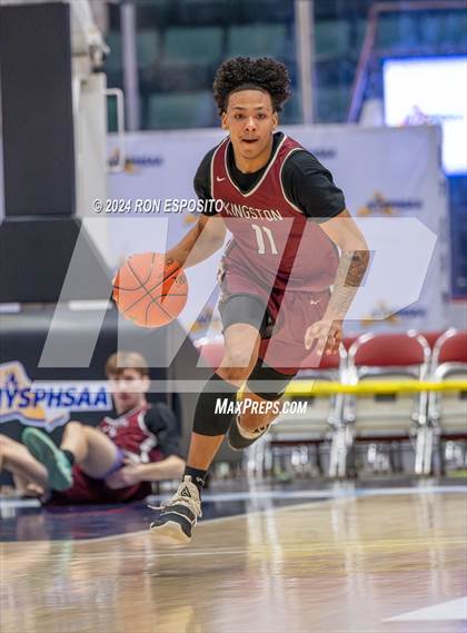 Thumbnail 1 in Kingston vs Green Tech (NYSPHSAA Class AAA Semifinal) photogallery.