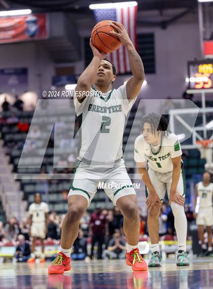 Thumbnail 2 in Kingston vs Green Tech (NYSPHSAA Class AAA Semifinal) photogallery.