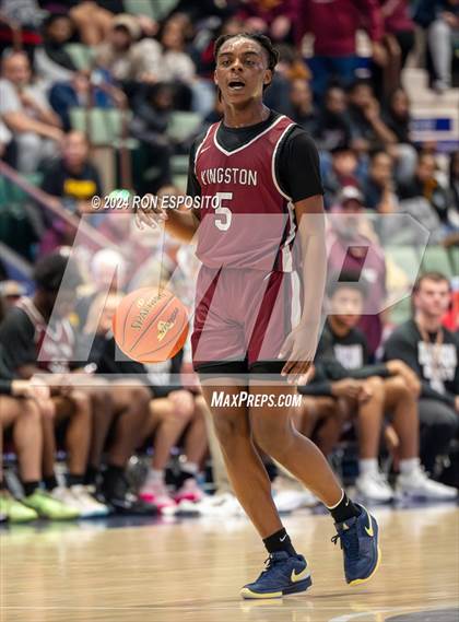 Thumbnail 3 in Kingston vs Green Tech (NYSPHSAA Class AAA Semifinal) photogallery.
