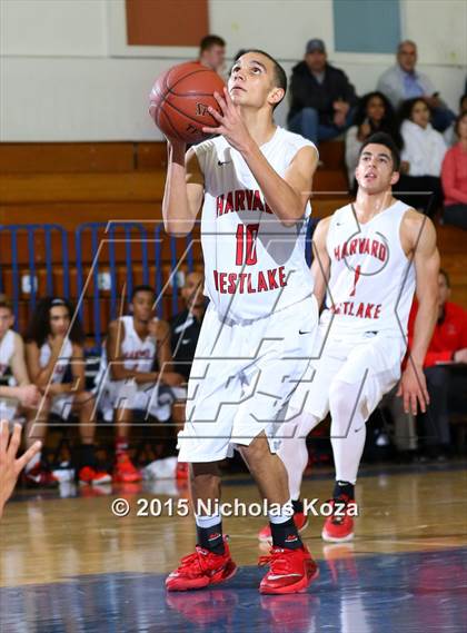 Thumbnail 2 in Harvard-Westlake vs. La Salle (El Segundo Tournament) photogallery.