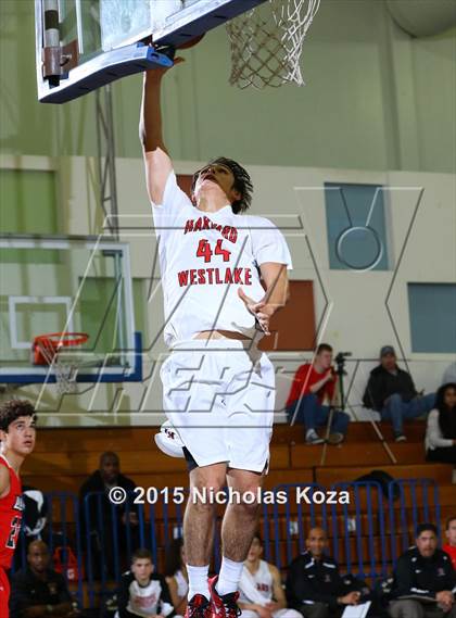 Thumbnail 2 in Harvard-Westlake vs. La Salle (El Segundo Tournament) photogallery.