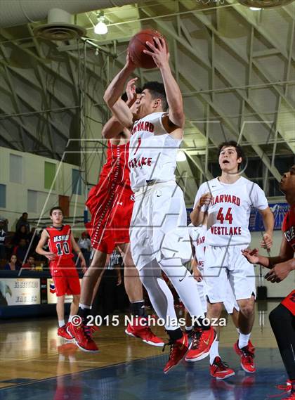 Thumbnail 3 in Harvard-Westlake vs. La Salle (El Segundo Tournament) photogallery.