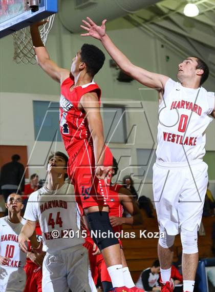 Thumbnail 3 in Harvard-Westlake vs. La Salle (El Segundo Tournament) photogallery.