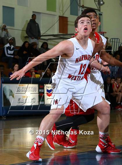 Thumbnail 2 in Harvard-Westlake vs. La Salle (El Segundo Tournament) photogallery.