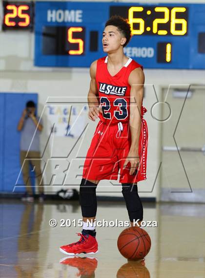 Thumbnail 2 in Harvard-Westlake vs. La Salle (El Segundo Tournament) photogallery.