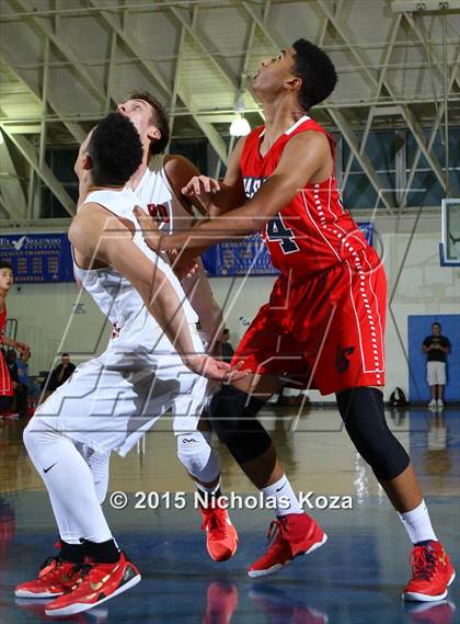 Thumbnail 2 in Harvard-Westlake vs. La Salle (El Segundo Tournament) photogallery.