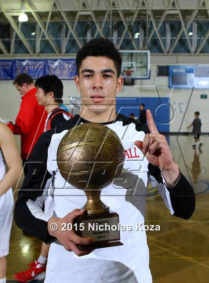 Thumbnail 1 in Harvard-Westlake vs. La Salle (El Segundo Tournament) photogallery.