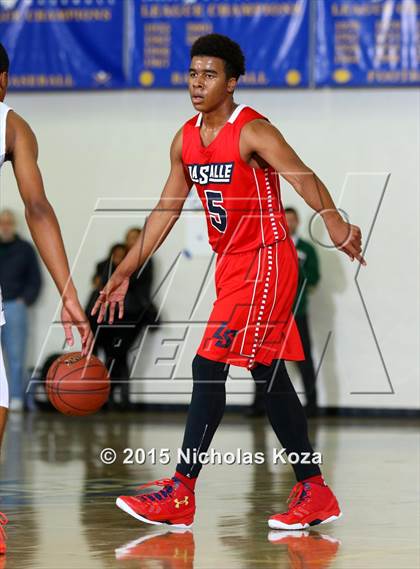 Thumbnail 2 in Harvard-Westlake vs. La Salle (El Segundo Tournament) photogallery.