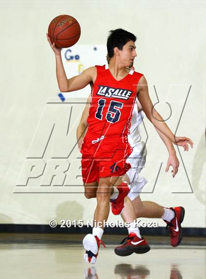 Thumbnail 2 in Harvard-Westlake vs. La Salle (El Segundo Tournament) photogallery.