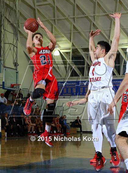 Thumbnail 2 in Harvard-Westlake vs. La Salle (El Segundo Tournament) photogallery.