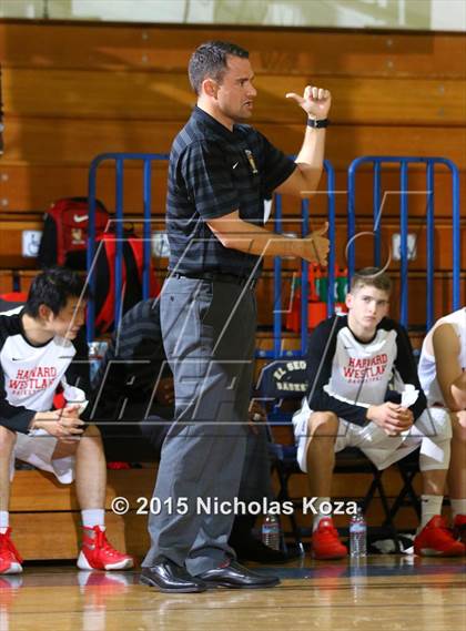Thumbnail 3 in Harvard-Westlake vs. La Salle (El Segundo Tournament) photogallery.