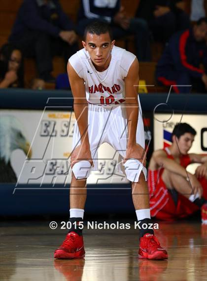 Thumbnail 2 in Harvard-Westlake vs. La Salle (El Segundo Tournament) photogallery.