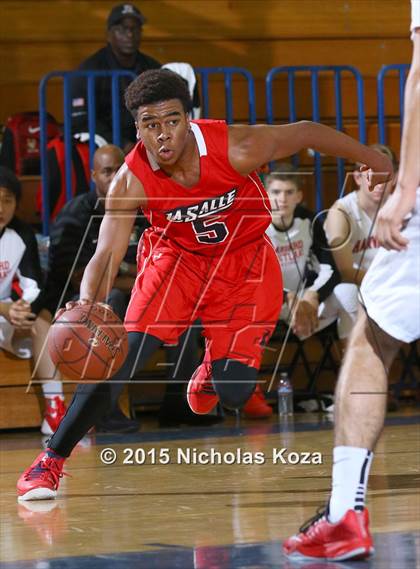 Thumbnail 2 in Harvard-Westlake vs. La Salle (El Segundo Tournament) photogallery.