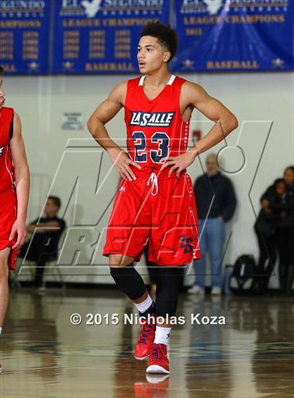 Thumbnail 1 in Harvard-Westlake vs. La Salle (El Segundo Tournament) photogallery.