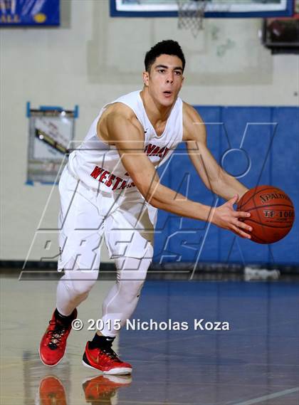 Thumbnail 2 in Harvard-Westlake vs. La Salle (El Segundo Tournament) photogallery.