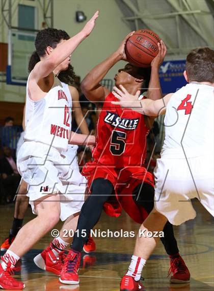 Thumbnail 2 in Harvard-Westlake vs. La Salle (El Segundo Tournament) photogallery.