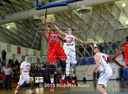 Thumbnail 2 in Harvard-Westlake vs. La Salle (El Segundo Tournament) photogallery.