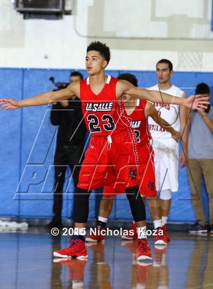 Thumbnail 1 in Harvard-Westlake vs. La Salle (El Segundo Tournament) photogallery.