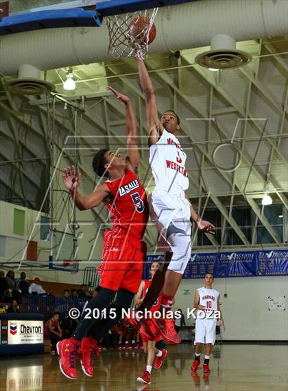 Thumbnail 2 in Harvard-Westlake vs. La Salle (El Segundo Tournament) photogallery.