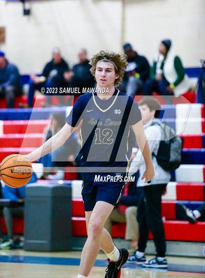 Thumbnail 1 in Agoura vs Notre Dame (SO) (Big Valley Classic Tournament -Faith Baptist) photogallery.