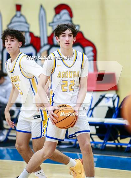 Thumbnail 2 in Agoura vs Notre Dame (SO) (Big Valley Classic Tournament -Faith Baptist) photogallery.