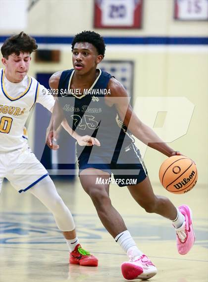 Thumbnail 1 in Agoura vs Notre Dame (SO) (Big Valley Classic Tournament -Faith Baptist) photogallery.