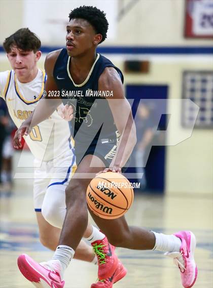 Thumbnail 1 in Agoura vs Notre Dame (SO) (Big Valley Classic Tournament -Faith Baptist) photogallery.