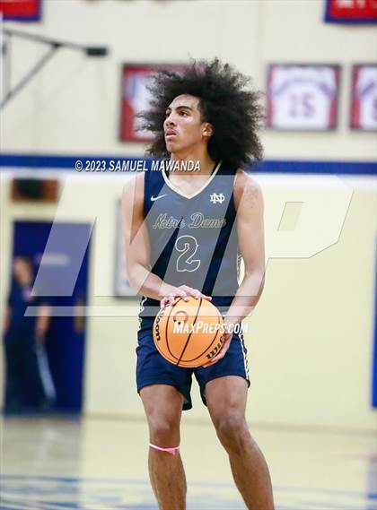 Thumbnail 1 in Agoura vs Notre Dame (SO) (Big Valley Classic Tournament -Faith Baptist) photogallery.