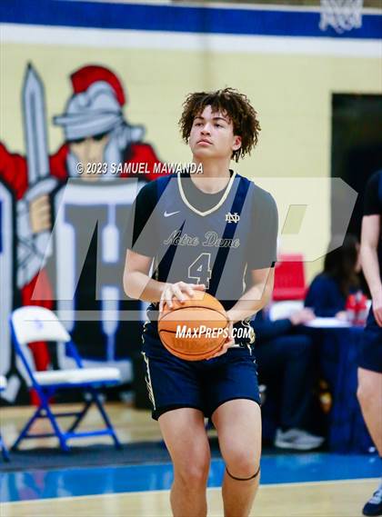 Thumbnail 1 in Agoura vs Notre Dame (SO) (Big Valley Classic Tournament -Faith Baptist) photogallery.