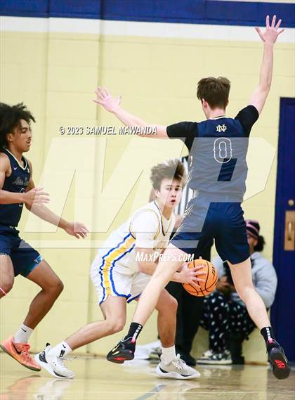 Thumbnail 2 in Agoura vs Notre Dame (SO) (Big Valley Classic Tournament -Faith Baptist) photogallery.