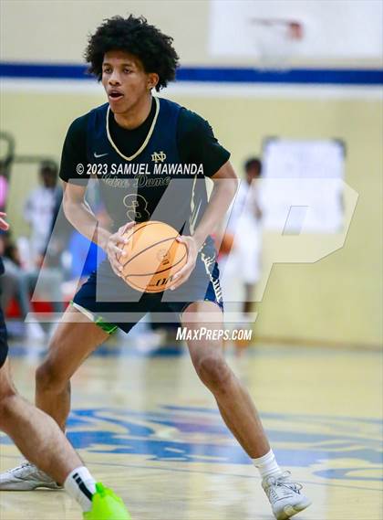 Thumbnail 1 in Agoura vs Notre Dame (SO) (Big Valley Classic Tournament -Faith Baptist) photogallery.