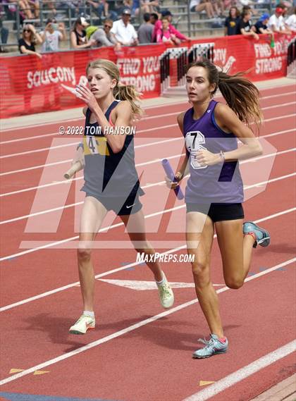 Thumbnail 2 in CHSAA 4A Championships (4x800 Meter Relay) photogallery.