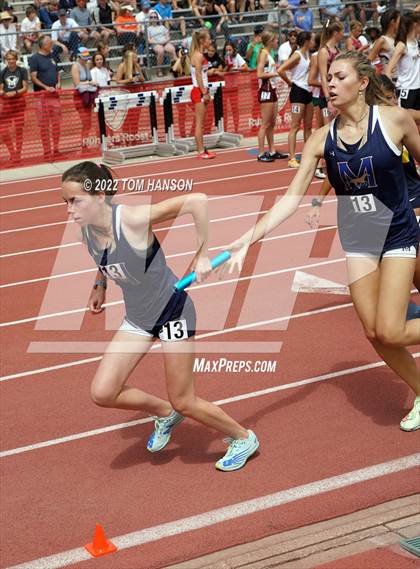 Thumbnail 2 in CHSAA 4A Championships (4x800 Meter Relay) photogallery.