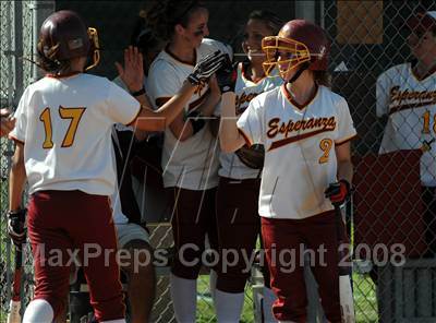 Thumbnail 3 in Lutheran @ Esperanza (CIF SS D1 Playoffs) photogallery.