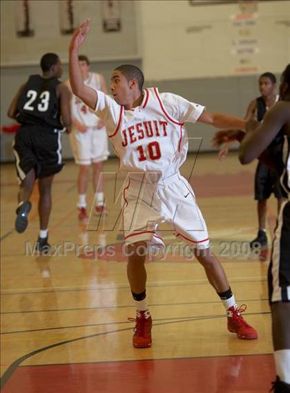 Thumbnail 1 in Jesuit vs. Johnson (Cordova Christmas Classic) photogallery.