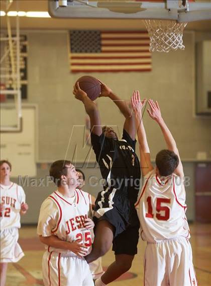 Thumbnail 2 in Jesuit vs. Johnson (Cordova Christmas Classic) photogallery.