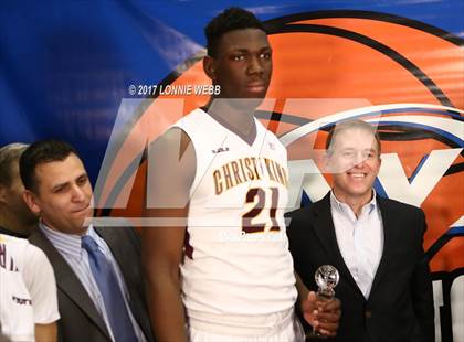 Thumbnail 1 in Christ the King vs St. Raymond (SNY Invitational) photogallery.