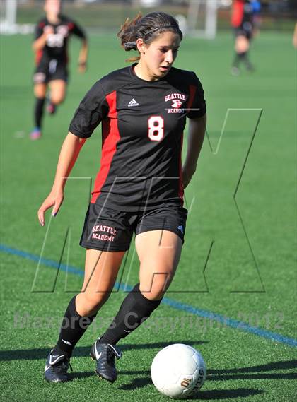 Thumbnail 1 in Seattle Academy vs Forest Ridge Sacred Heart photogallery.
