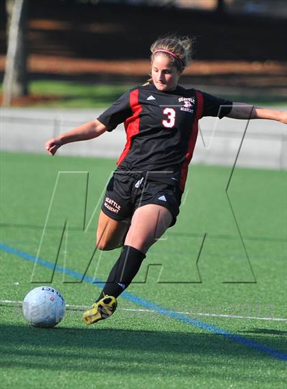 Thumbnail 2 in Seattle Academy vs Forest Ridge Sacred Heart photogallery.