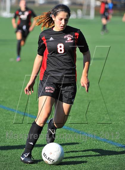 Thumbnail 3 in Seattle Academy vs Forest Ridge Sacred Heart photogallery.