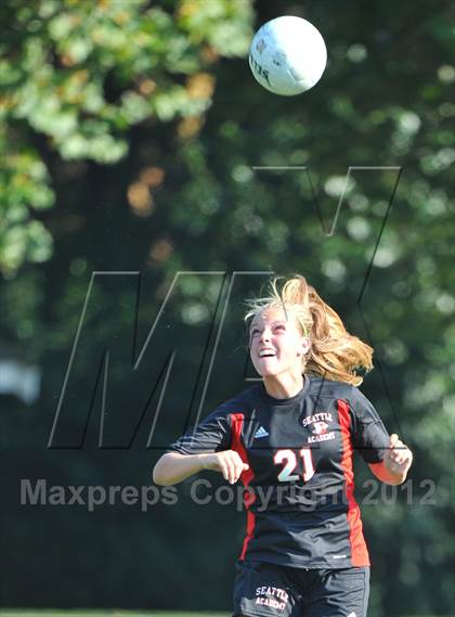 Thumbnail 2 in Seattle Academy vs Forest Ridge Sacred Heart photogallery.
