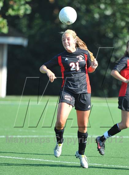 Thumbnail 1 in Seattle Academy vs Forest Ridge Sacred Heart photogallery.