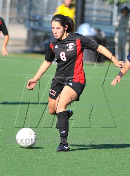 Thumbnail 1 in Seattle Academy vs Forest Ridge Sacred Heart photogallery.