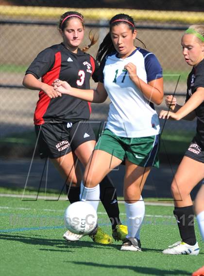 Thumbnail 2 in Seattle Academy vs Forest Ridge Sacred Heart photogallery.