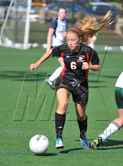 Thumbnail 1 in Seattle Academy vs Forest Ridge Sacred Heart photogallery.
