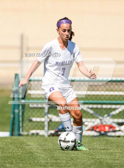 Thumbnail 2 in Vandegrift vs. McAllen (UIL 6A Regional Semifinal) photogallery.