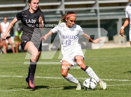 Thumbnail 2 in Vandegrift vs. McAllen (UIL 6A Regional Semifinal) photogallery.
