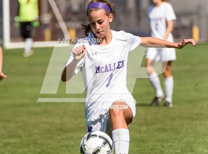 Thumbnail 2 in Vandegrift vs. McAllen (UIL 6A Regional Semifinal) photogallery.