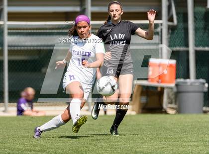 Thumbnail 2 in Vandegrift vs. McAllen (UIL 6A Regional Semifinal) photogallery.